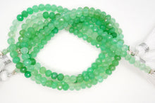 Load image into Gallery viewer, (Half Strand/1 Strand) Fine Large Chrysoprase Chestnut Micro Cut
