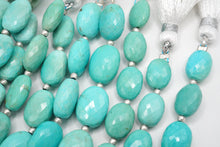 画像をギャラリービューアに読み込む, （ミドルカラー）スリーピングビューティー　ターコイズ　マイクロカット　ファセット　オーバル
