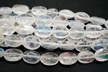 Load image into Gallery viewer, (Half Strand/1 Strand) Rainbow Moonstone Oval Cut Labradorite Micro Cut
