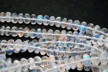 画像をギャラリービューアに読み込む, （半連/1連）宝石質　アンデシン　ラブラドライト　40cm　スムースロンデル
