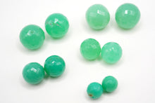 画像をギャラリービューアに読み込む, （5/7/8.5-10mm）マイクロカット　クリソプレーズ　カット入り丸玉
