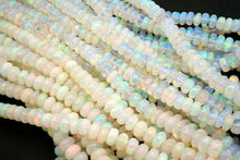 Load image into Gallery viewer, (S/M/L, 1 Strand) Fine Ethiopian Precious Opal Brown Smooth Rondelle
