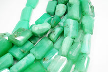 Load image into Gallery viewer, クリソプレーズ　18cm	ファセット　タンブルカット
