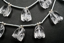 Load image into Gallery viewer, （2pc/1連）クリスタル　すずらん　フラワーカービング
