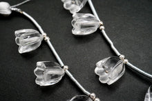 Load image into Gallery viewer, （2pc/1連）クリスタル　すずらん　フラワーカービング
