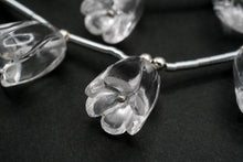 Load image into Gallery viewer, （2pc/1連）クリスタル　すずらん　フラワーカービング
