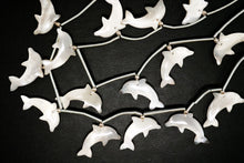 画像をギャラリービューアに読み込む, （2pc/1連）MOP　シェル　クリスタル　イルカ　ドルフィン　シェイプ
