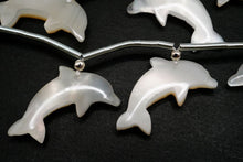 画像をギャラリービューアに読み込む, （2pc/1連）MOP　シェル　クリスタル　イルカ　ドルフィン　シェイプ
