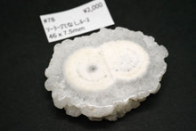 画像をギャラリービューアに読み込む, （#62-78）ソーラークォーツ　穴あき/無し　ルース　スライスカット
