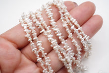 Load image into Gallery viewer, (54-65 grains per row) Iseshima Akoya Pearl Baby Pearl Baroque White Pink
