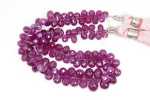 Load image into Gallery viewer, (S/M, Half Strand/Single Strand) Natural Unheated Ruby Faceted Button/Rondel Cut
