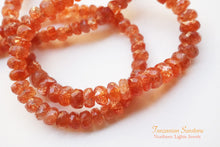 Load image into Gallery viewer, (Half Strand/1 Strand) High Quality Tanzanian Sunstone Large Button Cut 
