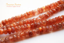 Load image into Gallery viewer, (Half Strand/1 Strand) High Quality Tanzanian Sunstone Large Button Cut 
