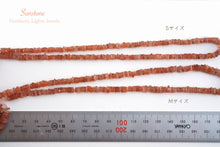 Load image into Gallery viewer, (1 Strand 36cmS/M) Sunstone Heishi Beads Square Rondelle
