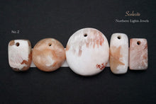 Load image into Gallery viewer, (No.1-12) Large Scolesite Cabochon Beads Fancy Shape Mix
