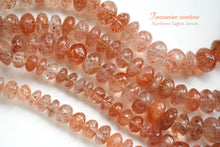 Load image into Gallery viewer, (L/3L) Good quality large Tanzanian sunstone smooth rondel/button
