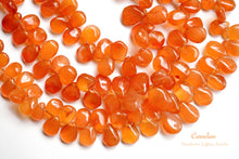 Load image into Gallery viewer, (60 grains per row) Carnelian plain pear shape @ 46 yen
