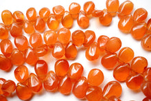 Load image into Gallery viewer, (60 grains per row) Carnelian plain pear shape @ 46 yen
