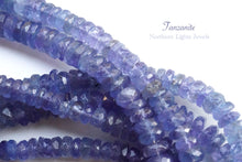 Load image into Gallery viewer, (S/M/L) High Quality Tanzanite Faceted Haishi Beads
