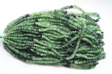 Load image into Gallery viewer, (250 grains per row) Serpentine Hashibeads/Square Rondelle
