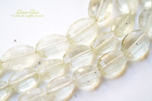 Load image into Gallery viewer, (ABC) Rare Stone Libyan Glass Step Cut Oval Beads
