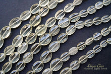 Load image into Gallery viewer, (ABC) Rare Stone Libyan Glass Step Cut Oval Beads
