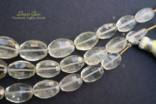 Load image into Gallery viewer, (ABC) Rare Stone Libyan Glass Step Cut Oval Beads
