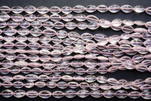 Load image into Gallery viewer, (31-35 grains per row) Rose Quartz Faceted Marquise Vertical Hole
