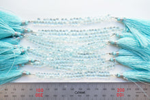 Load image into Gallery viewer, (S/M) Gem Quality Small Aquamarine Teardrop Cut Beads @179-204yen
