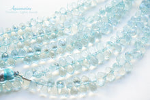 Load image into Gallery viewer, (S/M) Gem Quality Small Aquamarine Teardrop Cut Beads @179-204yen
