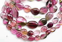 Load image into Gallery viewer, (A,B,C) Gem Quality Watermelon Tourmaline Rubellite Smooth Oval

