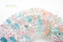 Load image into Gallery viewer, (Half Strand/1 Strand) Gem Quality Multicolor Beryl Bolt Cut Beads Hexagon
