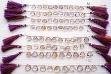 Load image into Gallery viewer, (15-16 beads per row) High quality ametrine faceted marron cut beads
