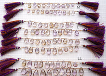 Load image into Gallery viewer, (15-16 beads per row) High quality ametrine faceted marron cut beads
