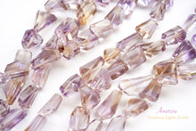 Load image into Gallery viewer, (19 grains per row) High quality ametrine nugget cut tumble cut
