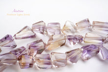 Load image into Gallery viewer, (19 grains per row) High quality ametrine nugget cut tumble cut
