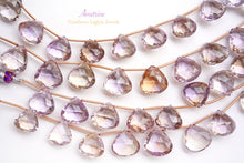 Load image into Gallery viewer, (15-16 beads per row) High quality ametrine faceted marron cut beads
