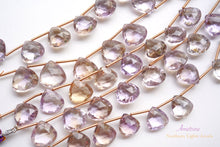 Load image into Gallery viewer, (15-16 beads per row) High quality ametrine faceted marron cut beads
