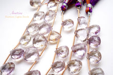 Load image into Gallery viewer, (15-16 beads per row) High quality ametrine faceted marron cut beads
